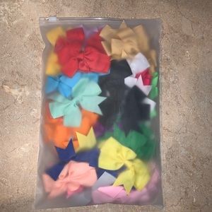 40 pieces Boutique Ribbon Pinwheel Hair Bows